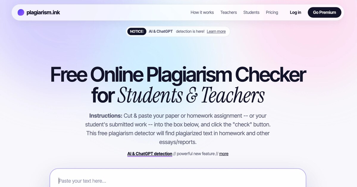 Since 2002: The Story of plagiarism.ink